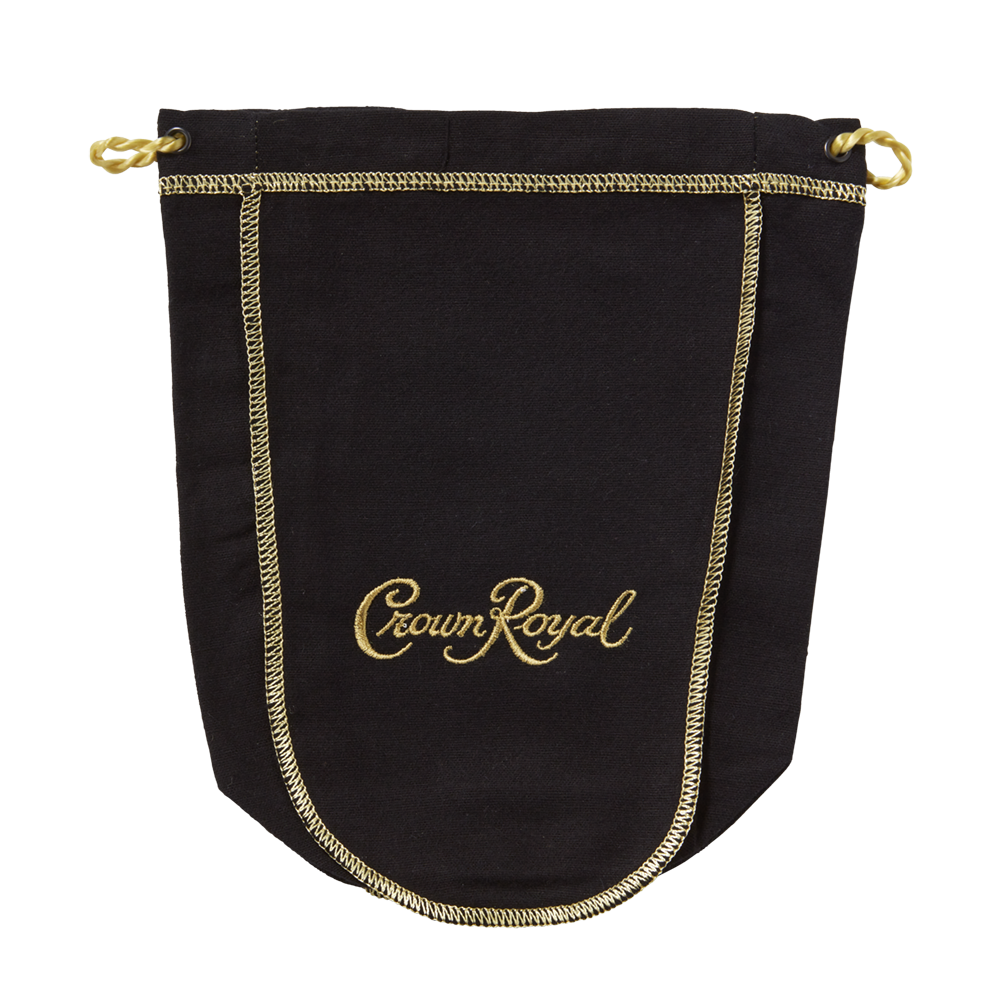 Crown Royal Black Bag 750mL Donate Your Bag